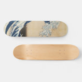 Skateboard La Grande Vague au large de Kanagawa par Hokusai (Horz)