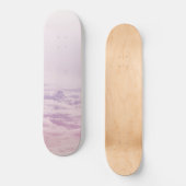 Skateboard Là-haut dans les nuages pastel 2 (Recto)