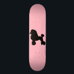 Skateboard La jupe rose de caniche a inspiré la planche à<br><div class="desc">Éclatez vos chaussettes de policier et chaussures de selle et commencez la danse, heu, faisant de la planche à roulettes ! Cette jupe rose de caniche a inspiré des ressembler de planche à roulettes à une jupe classique de caniche des années 1950. Les caractéristiques de conception une silhouette noire d'un...</div>