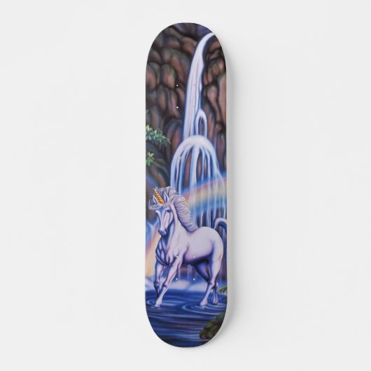 Skateboard La licorne tombe planche à roulettes (Devant)