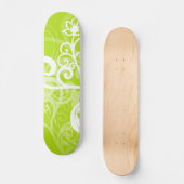 Skateboard la machine verte (Recto)