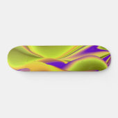 Skateboard La magie de l'été, 3D Art Abstrait (Horz)