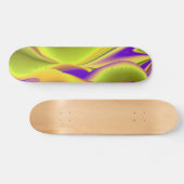 Skateboard La magie de l'été, 3D Art Abstrait (Horz)