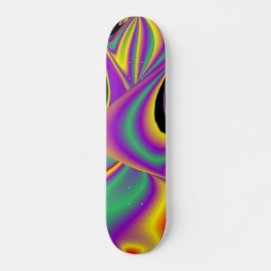 Skateboard La magie des couleurs, Rainbowart 3D Abstrait