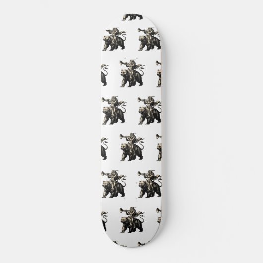 Skateboard La Majesté de Pruflas Déchaînée (Recto)