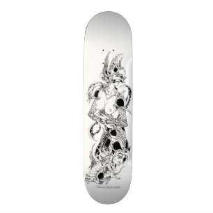 Skateboard la mort d'âme d'oiseau