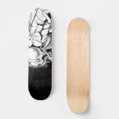 Skateboard La mouche (autoportrait) (Recto)