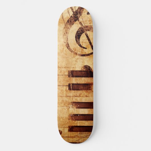 Skateboard La musique est la vie (Recto)