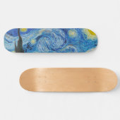 Skateboard La nuit étoilée (1889) par Vincent Van Gogh (Horz)