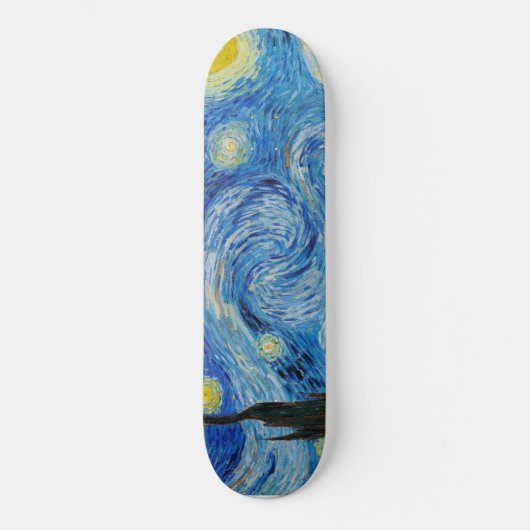 Skateboard La nuit étoilée (1889) par Vincent Van Gogh (Recto)
