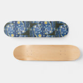 Skateboard La nuit étoilée de Vincent van Gogh (Horz)