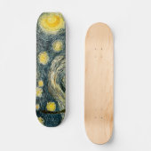 Skateboard La nuit étoilée de Vincent van Gogh (1889) (Recto)