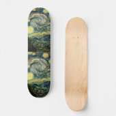Skateboard La nuit étoilée de Vincent van Gogh (1889) (Recto)