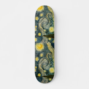 Skateboard La nuit étoilée de Vincent van Gogh (1889)
