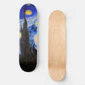 Skateboard La nuit étoilée par Vincent Van Gogh (Recto)