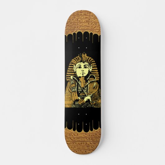 Skateboard La planche à roulettes de pharaon (Devant)