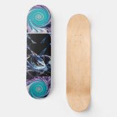 Skateboard La planche à roulettes éolienne (Recto)