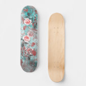 Skateboard La planche à roulettes fleurit des #flowers de (Recto)