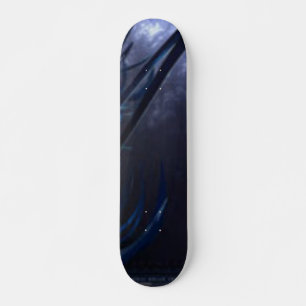 SKATEBOARD LA PLANCHE À ROULETTES FONCÉE DE NUIT