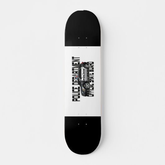 SKATEBOARD LA POLICE NON OFFICIELLE FAIT DE LA PLANCHE À (Devant)