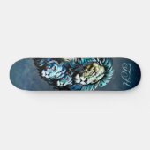 Skateboard La présence puissante des lions (Horz)