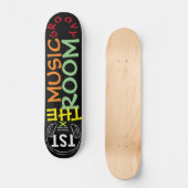 Skateboard LA SALLE DE MUSIQUE JMT Skateboard, pont 7¾" (Recto)