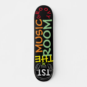 Skateboard LA SALLE DE MUSIQUE JMT Skateboard, pont 7¾"