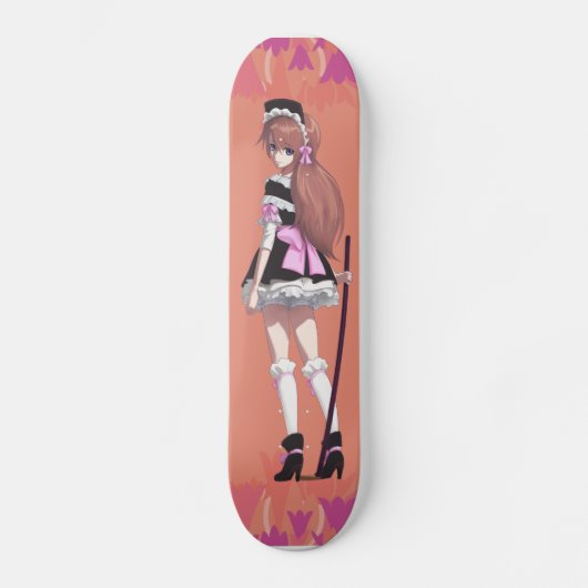 Skateboard La soeur Sythe - caractère original de Nekoni de (Recto)