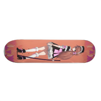 Skateboard La soeur Sythe - caractère original de Nekoni de