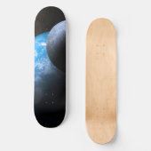Skateboard La terre et la lune (Recto)