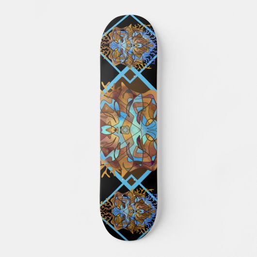Skateboard La Terre et le Ciel Mandala (Recto)