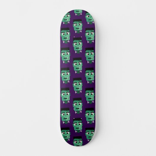 Skateboard La tête du monstre Frankenstein (Recto)