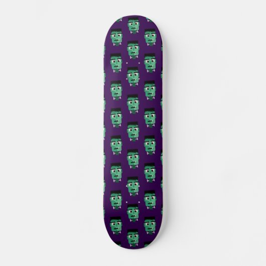 Skateboard La tête du monstre Frankenstein (Recto)