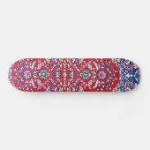 Skateboard La Turquie, motif turc de couverture de tissu de (Horz)