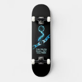 Skateboard La Vérité Vous Rendra Libres Chrétien (Recto)