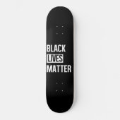 Skateboard La vie noire importe (Recto)
