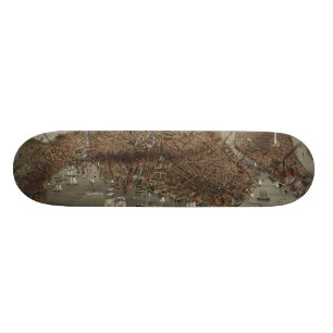 Skateboard La ville de Boston par les pasteurs et l'Atwater