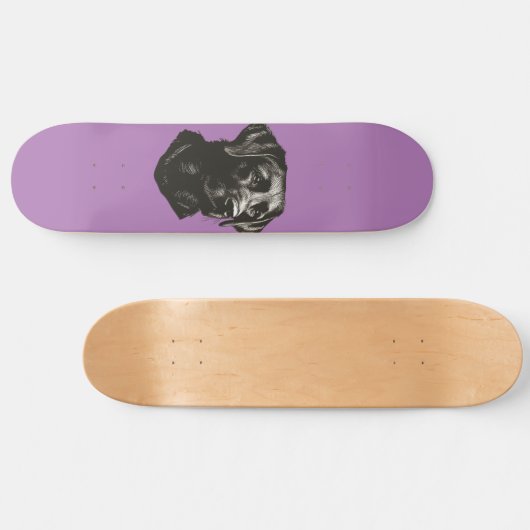 Skateboard Laboratoire noir (Horz)