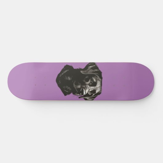 Skateboard Laboratoire noir (Horz)