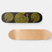 Skateboard LABYRINTH HYPER, noir (Horz)
