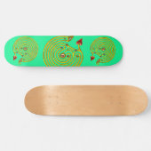 Skateboard LABYRINTH HYPER, vert (Horz)