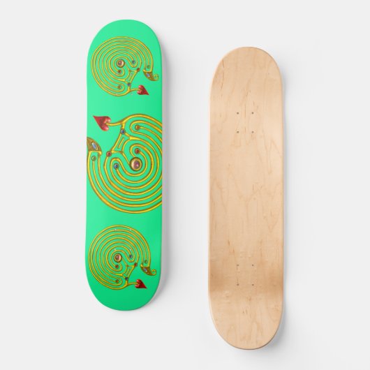 Skateboard LABYRINTH HYPER, vert (Recto)