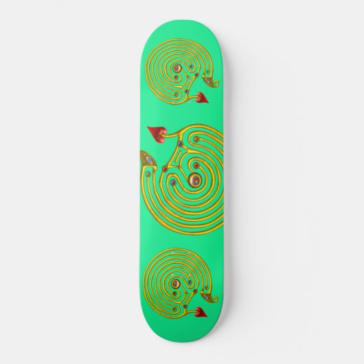 Skateboard LABYRINTH HYPER, vert (Recto)
