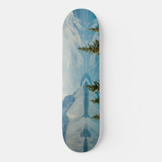 Skateboard lacs de montagne (Recto)