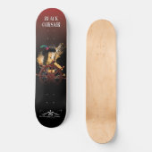 Skateboard Lady Black Corsair (Recto)