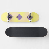 Skateboard Lady on Board Skate (Horz)
