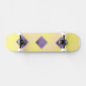 Skateboard Lady on Board Skate (Horz)