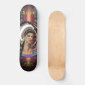 Skateboard Lady Sioux (Recto)