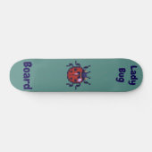 Skateboard Ladybug, meilleur animateur de pixels (Horz)