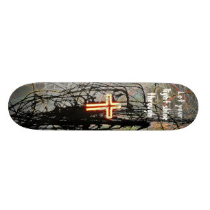 Skateboard Laissez votre éclat léger
